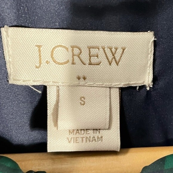 J. CREW Plaid Print Quilted Puffer Vest - Picture 6 of 9